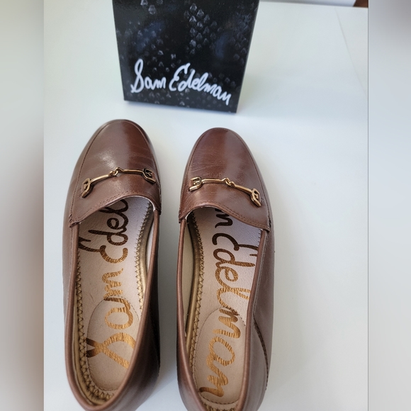 COPY - NEW Sam Edelman Iconic Women's Loraine Bit Loafer, NUT Brown, Size 6 - Picture 8 of 10
